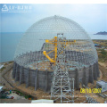 Large span space structure systems domes coal yard storage